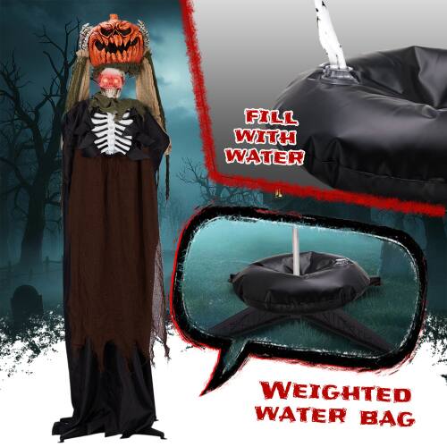 FILL WITH WATER  
WEIGHTED WATER BAG