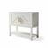 Alt View 3. Kings Brand Furniture - Kings Brand Furniture Teresa 2-Door Modern Console Table, Buffet Storage Cabinet - White.