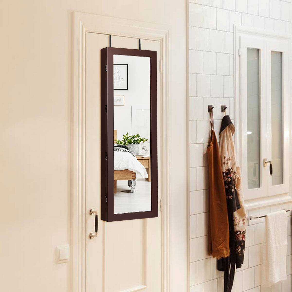 Cabinet Without Wall Mount Mirror Jewelry Box Wall Mount Mirror