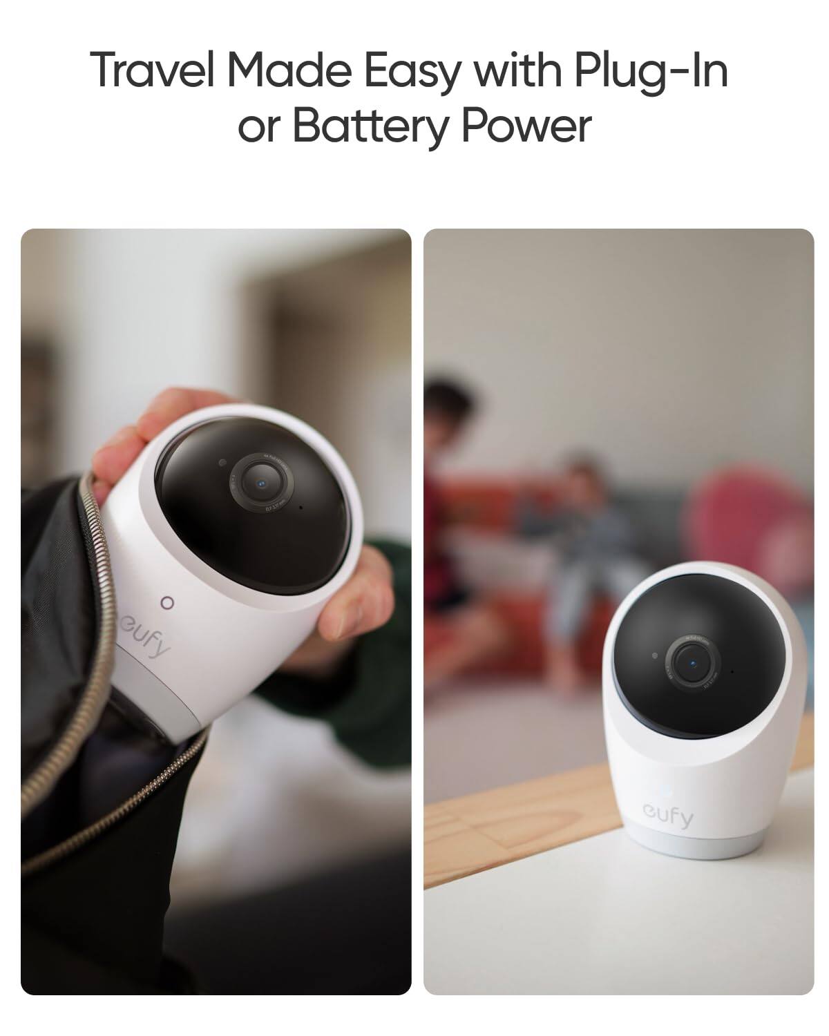 Travel Made Easy with Plug-In or Battery Power

cufy

cufy