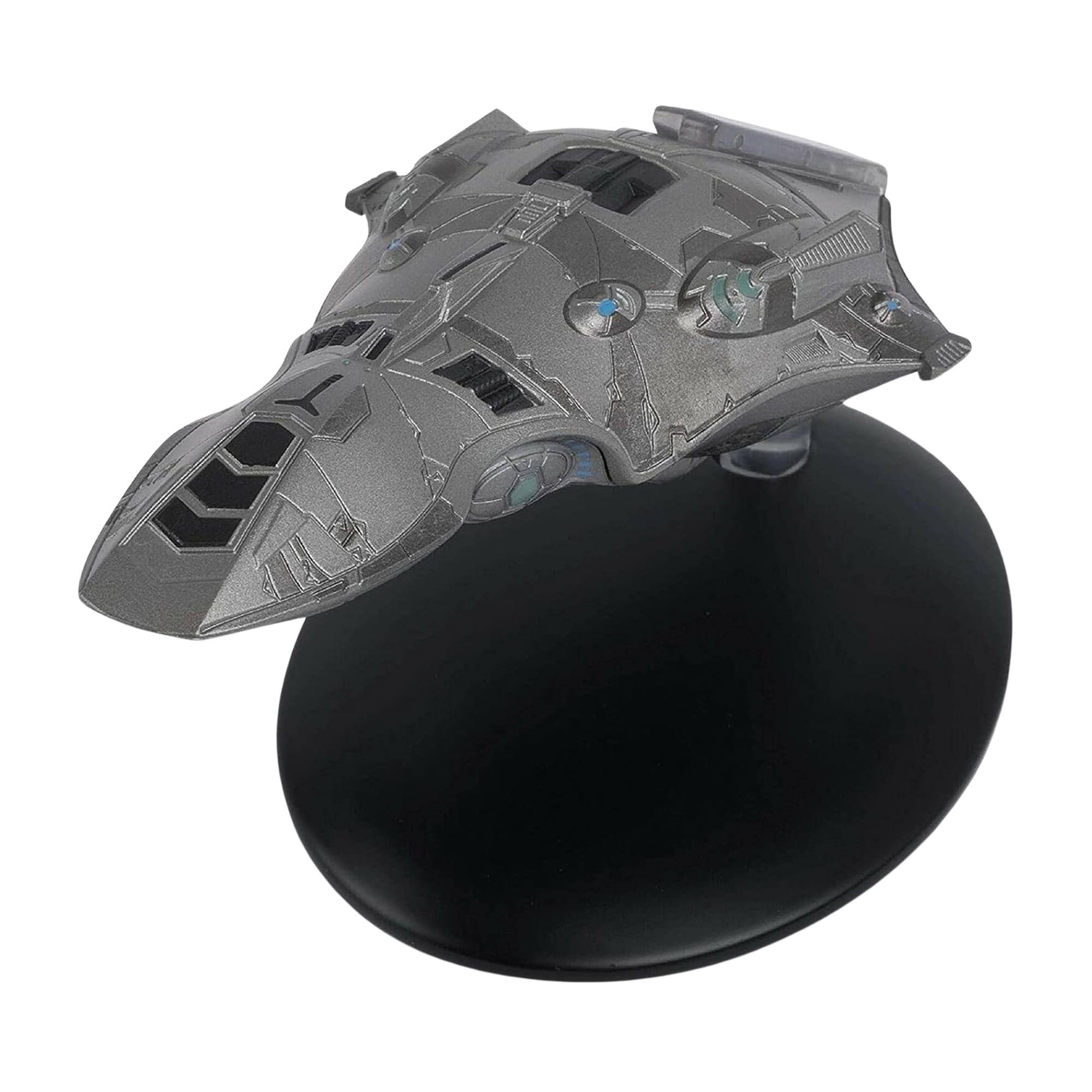 Alt View 1. Eaglemoss - Eaglemoss Star Trek Starship Replica | Gegen's Research Vessel - Black.