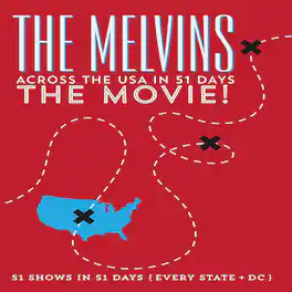 MELVINS Across the USA in 51 Days: The Movie - DVD