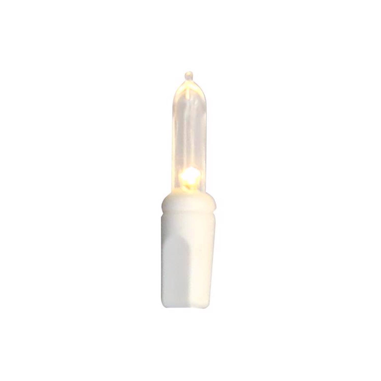 Left. Celebrations - Celebrations Platinum LED T5 Pure White 100 ct Icicle Christmas Lights 9.5 ft..