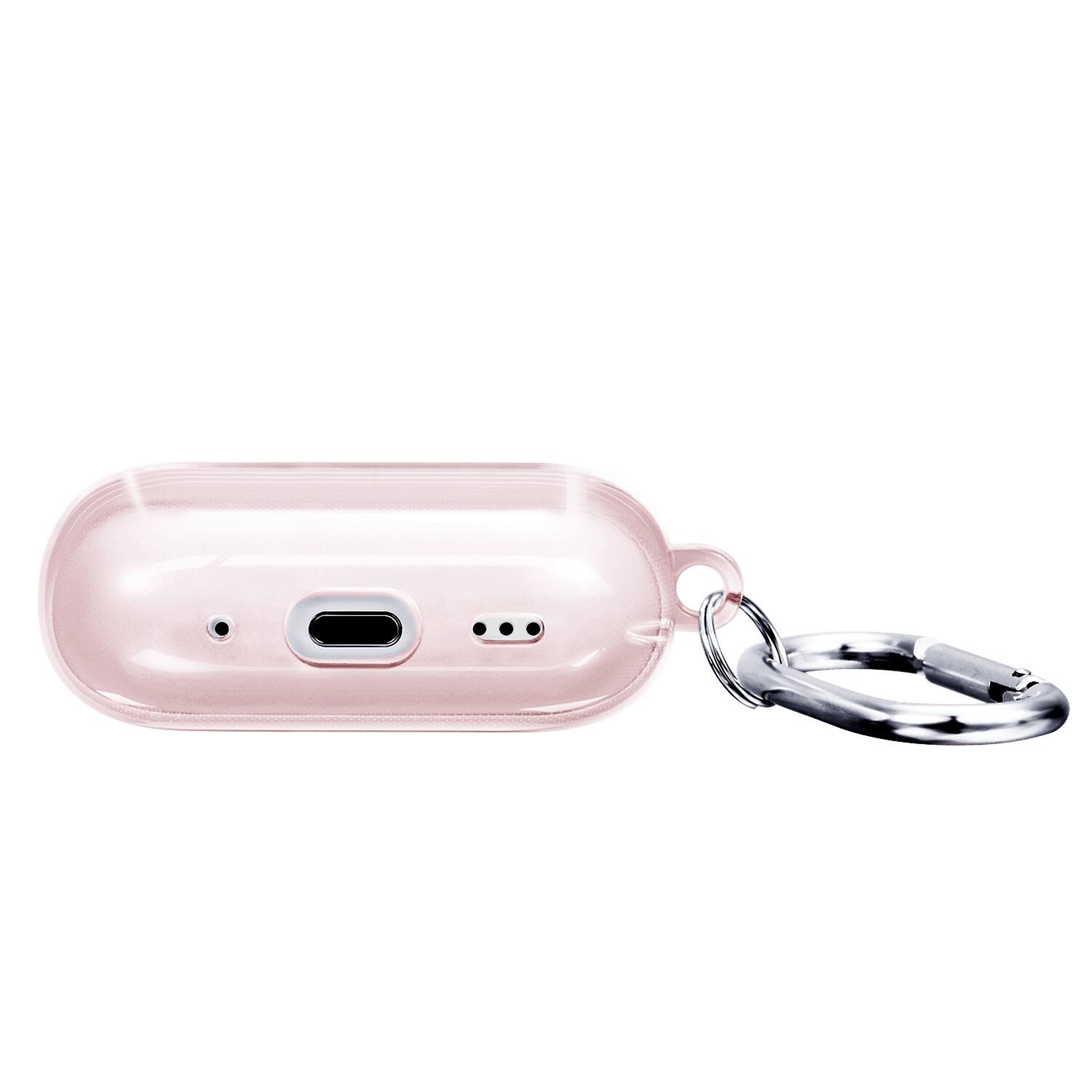 Alt View 2. Vena - For Apple Airpods Pro 2 Case Cover with Magsafe, TPU Airpods Pro 2 Case 2nd Generation Wireless Charging Pink - Pink.