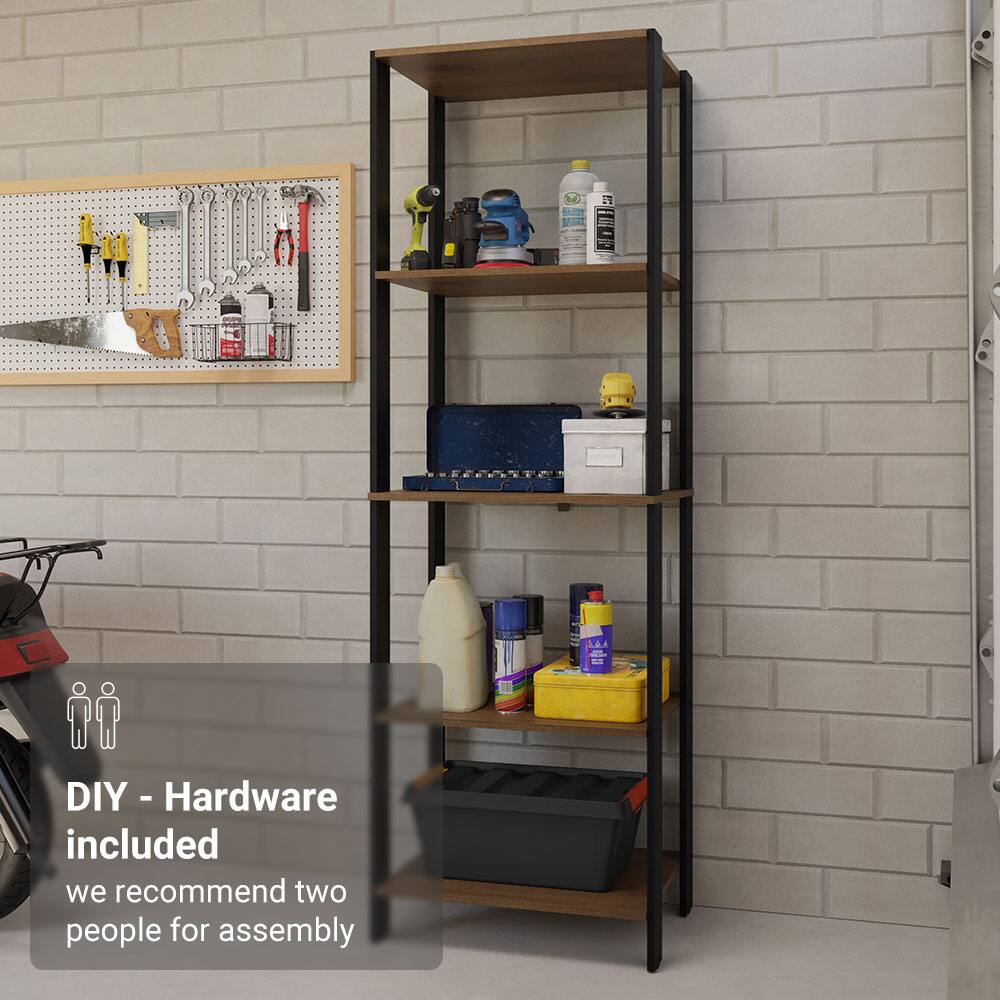 DIY - Hardware included  
we recommend two people for assembly