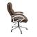 Angle. CorLiving - Executive Office Chair - Brown.