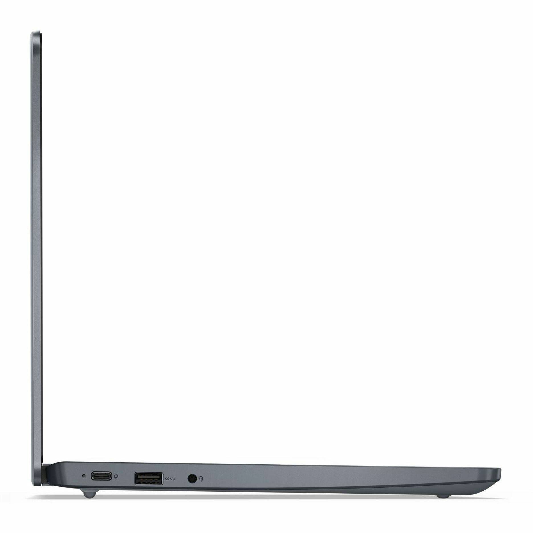 Alt View 8. Lenovo - Lenovo 14e Chromebook Gen 3 82W6003CUS 14" Touchscreen Chromebook - Full HD - Intel N-Series N100 - 8 GB - 64 GB Flash M - Storm Gray.
