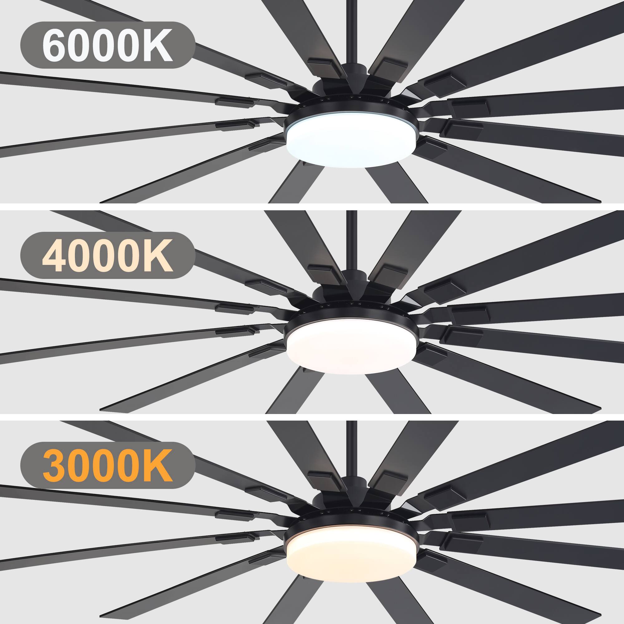 6000K  
4000K  
3000K