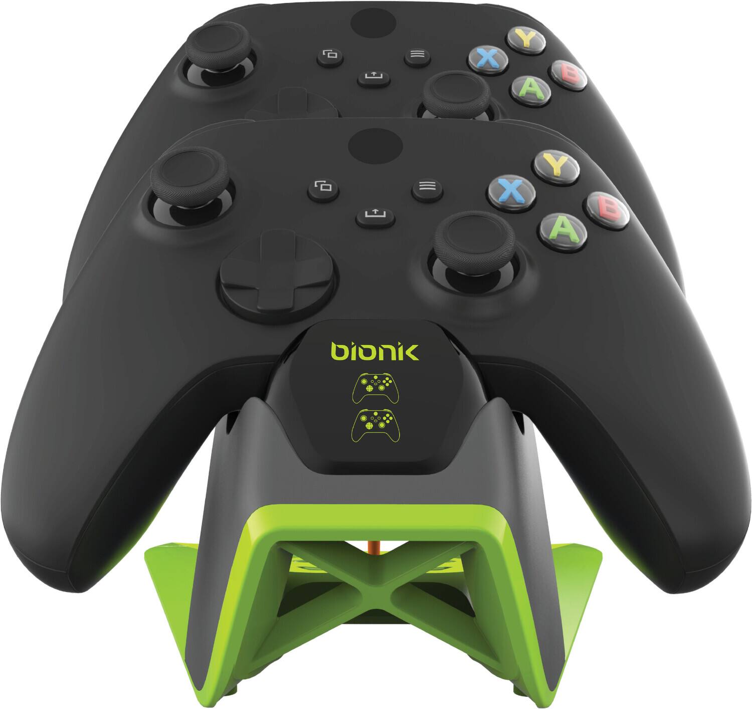 Alt View 2. Bionik - Xbox Series X/S Power Stand - Dual Battery And Charging System - Multicolor.
