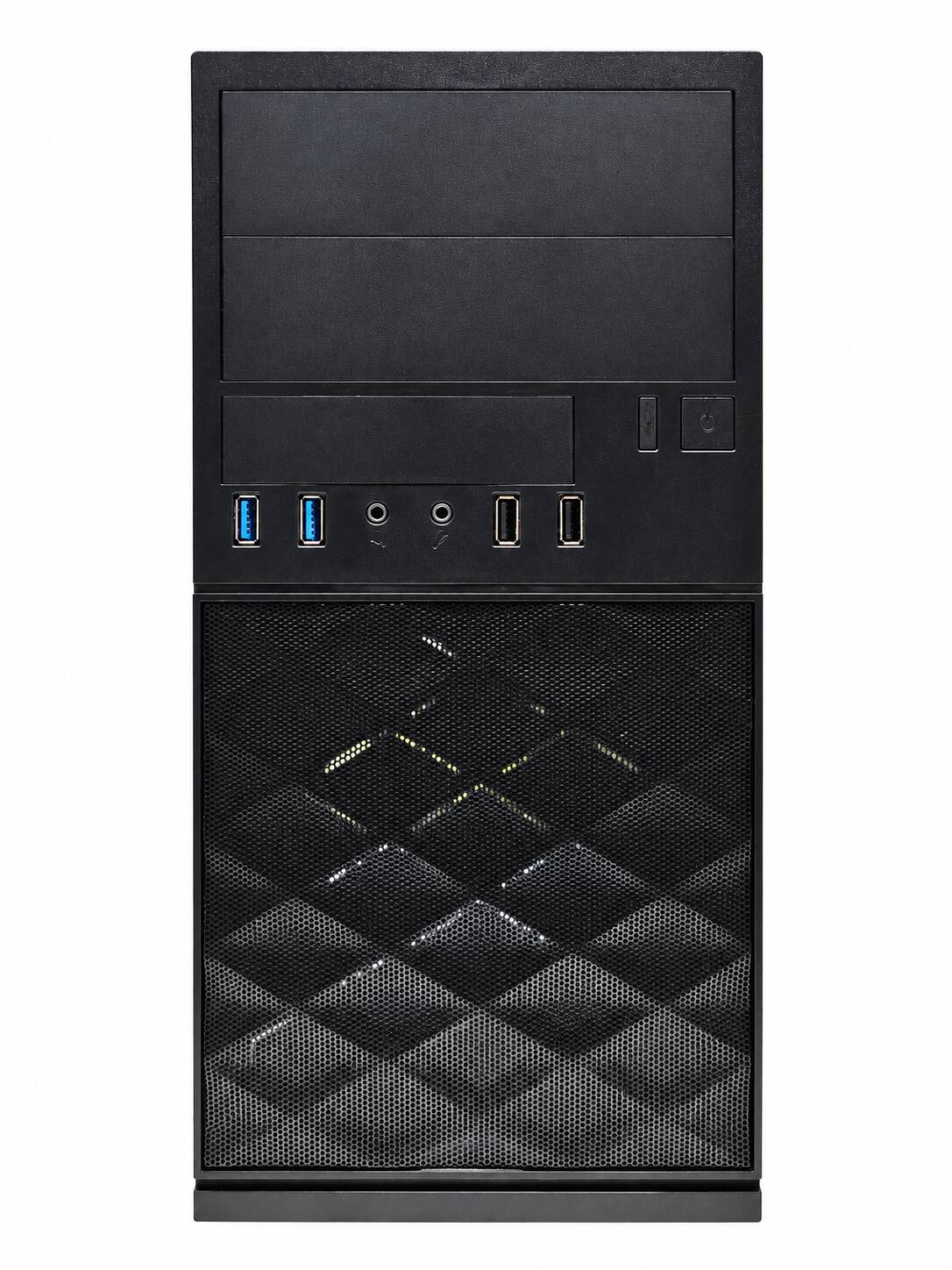 In Win EFS052 Micro ATX Mini Tower PC Case with 450W Power Supply Pre ...