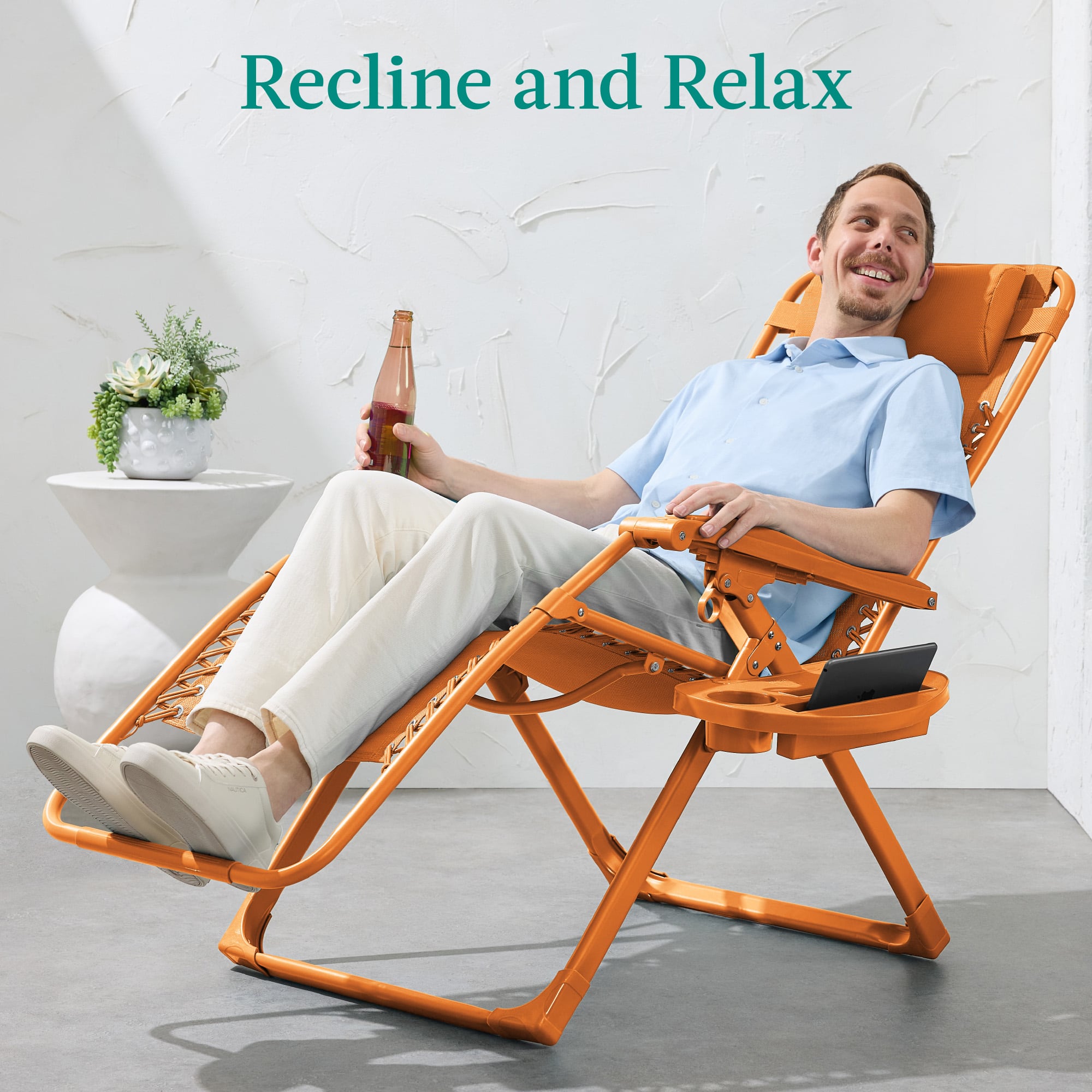 Best Choice Products Monochromatic Zero Gravity Chair, Folding