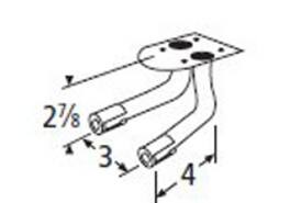 Music City Metals - MCM737473224 venturi spl, 0 x 0; Bmstr
