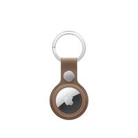 Apple - AirTag FineWoven Key Ring - Taupe - Front_Zoom