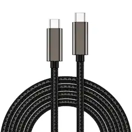 Stock Preferred - USB-C to USB-C 3.2 Gen 2 Superspeed+ Cable 0.5m (20Gbps / 100W PD) for MacBook, iPhone 15, Galaxy