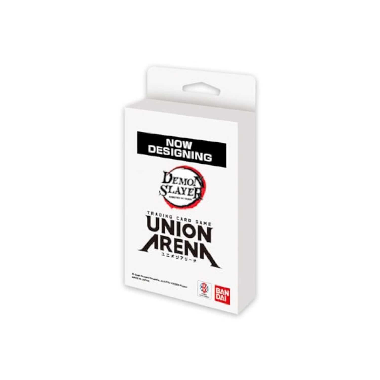 NOW DESIGNING  
DEMON SLAYER TRADING CARD GAME  
UNION ARENA  
BANDAI