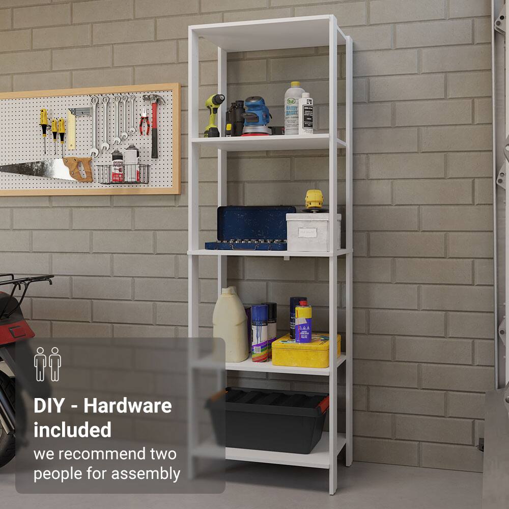 DIY - Hardware included  
we recommend two people for assembly