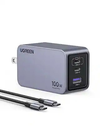 UGREEN USB-C1 USB-C2 100W Nexode Pro USB-A