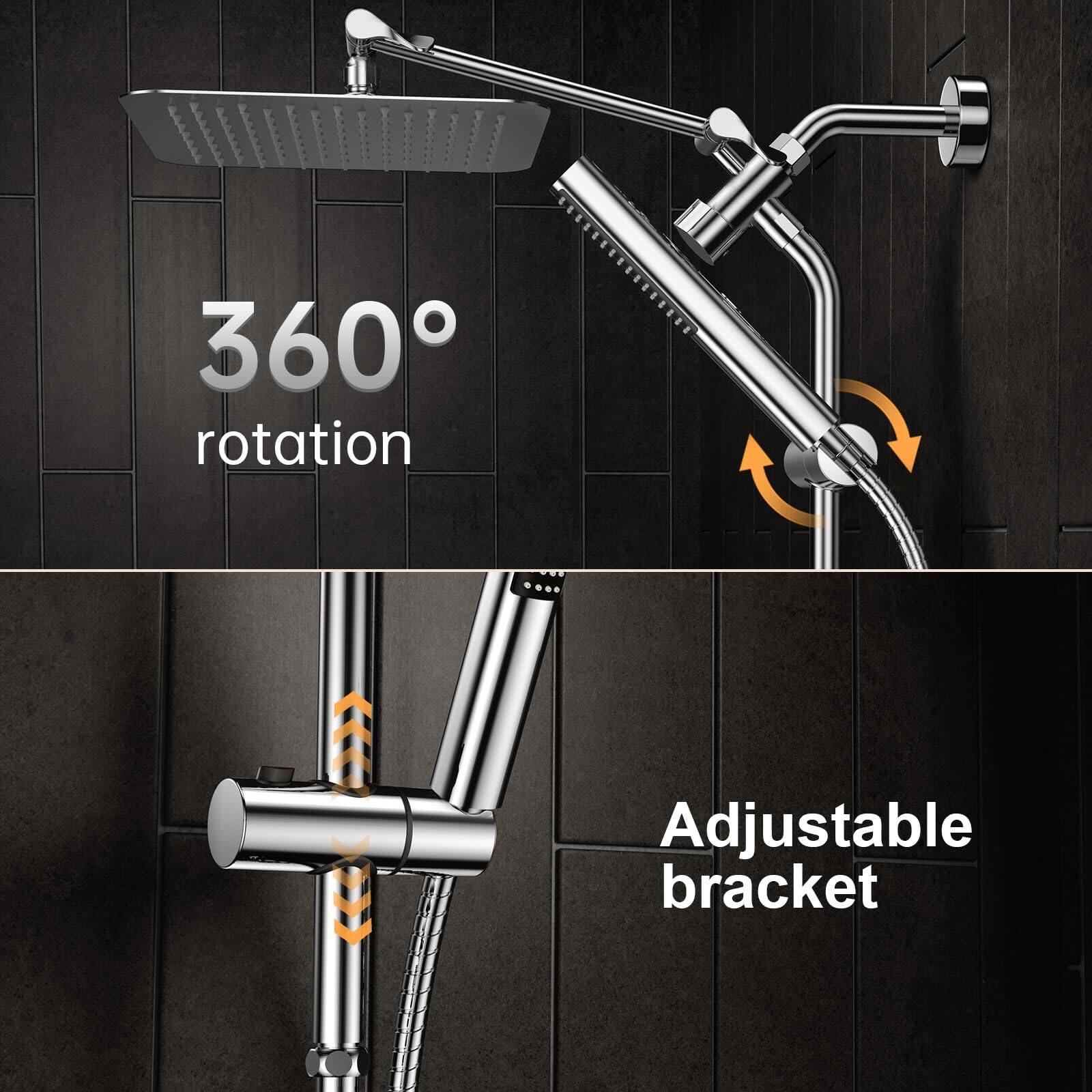 360° rotation

Adjustable bracket