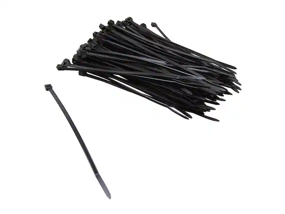 Front. Nippon Labs - Nippon Labs CT-6INT-BK Nippon Labs 6" Intermediate Cable Ties Black Color 100pcs/Bag.