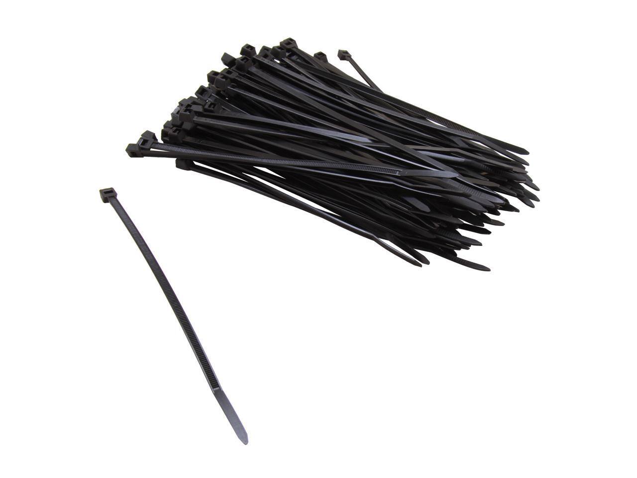Front. Nippon Labs - Nippon Labs CT-6INT-BK Nippon Labs 6" Intermediate Cable Ties Black Color 100pcs/Bag.