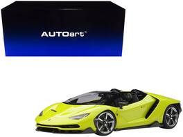 Lamborghini Centenario Roadster Verde 1/18 Model Car by Autoart - Scandal / Solid Light Green