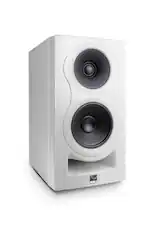Front. Kali Audio - 5" Tri-Amped 3-Way Powered Studio Monitor with Coaxial Midrange and Tweeter - White.