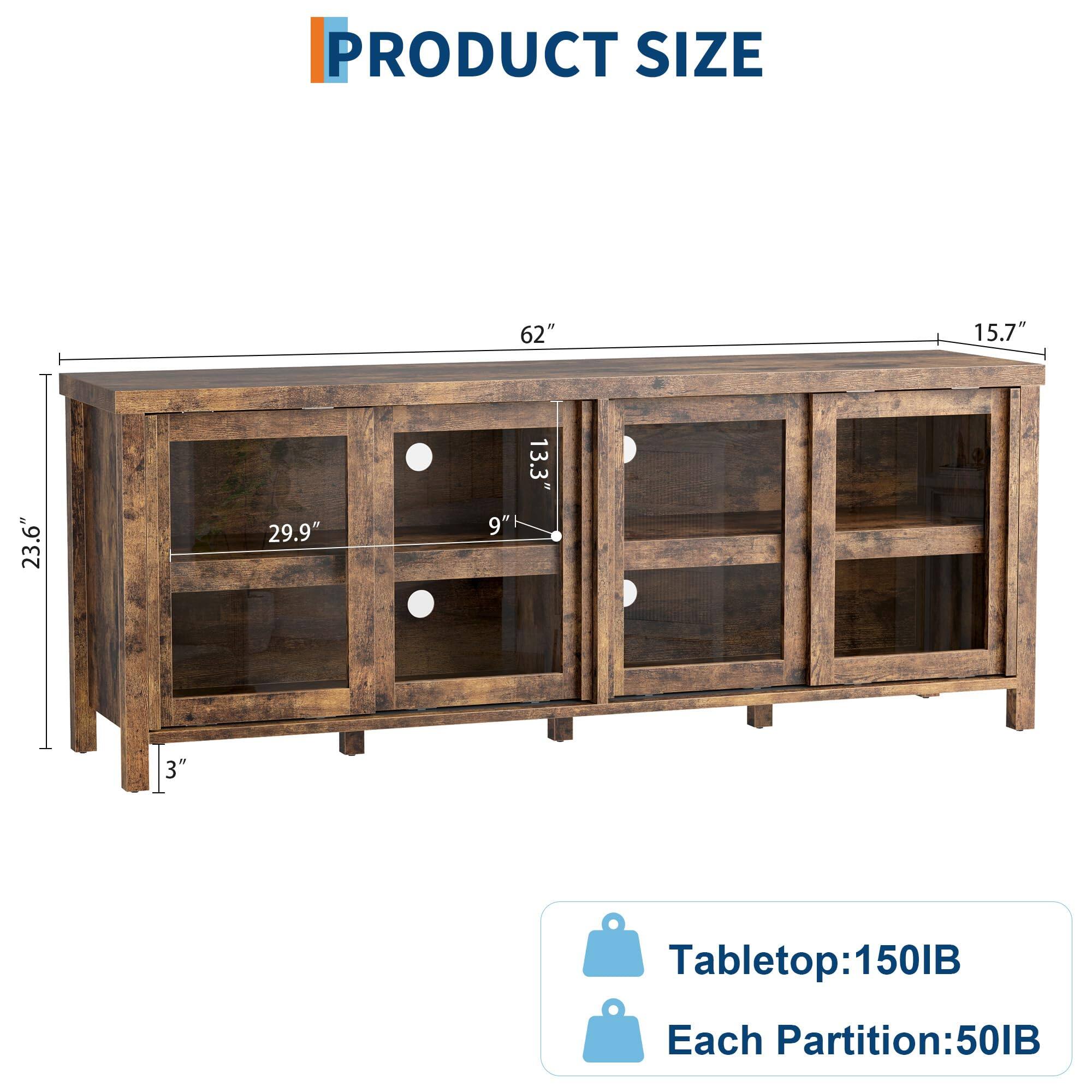 PRODUCT SIZE

62" 15.7" 23.6" 29.9" 9" 13.3" - 3"

Tabletop: 150LB

Each Partition: 50LB