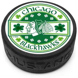 Mustang Drinkware - Chicago Blackhawks St. Patrick's Day Puck - Multicolor