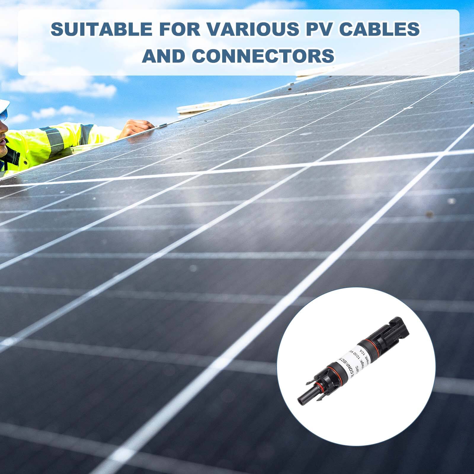 SUITABLE FOR VARIOUS PV CABLES AND CONNECTORS