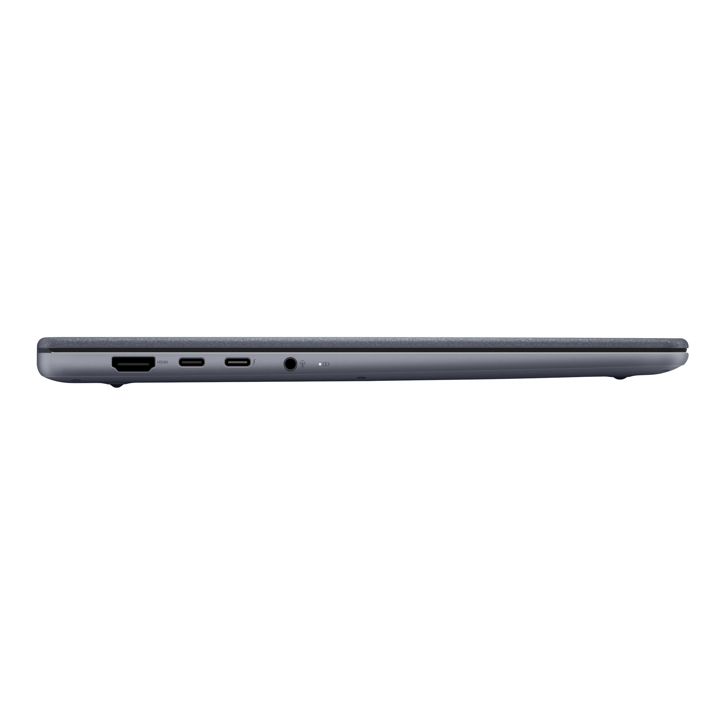 Alt View 22. ASUS - Zenbook 14 14" 2K OLED Laptop - Snapdragon X1-26-100 (2026) - 16GB Memory - 256GB Storage - Copilot+ PC - Arctic Blue.