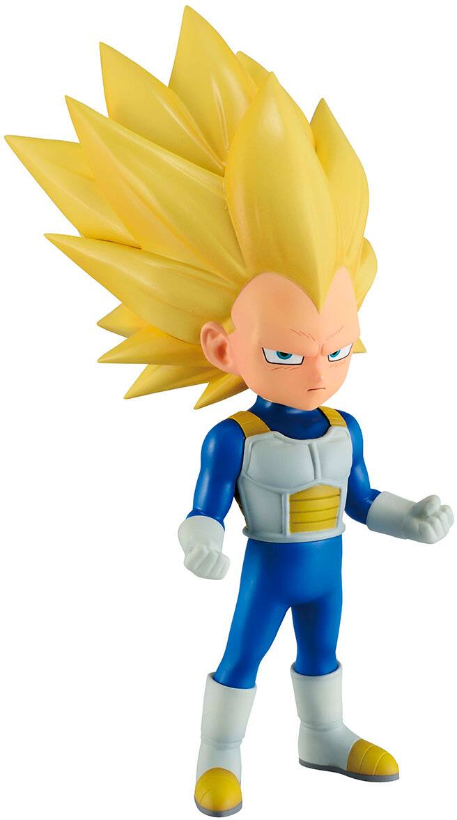 Angle. Bandai - Super Saiyan 2 - Super Saiyan 3 Vegeta (Mini) Daima - Dragon Ball Daima Masterlise Ichibansho 4.3" Figure.