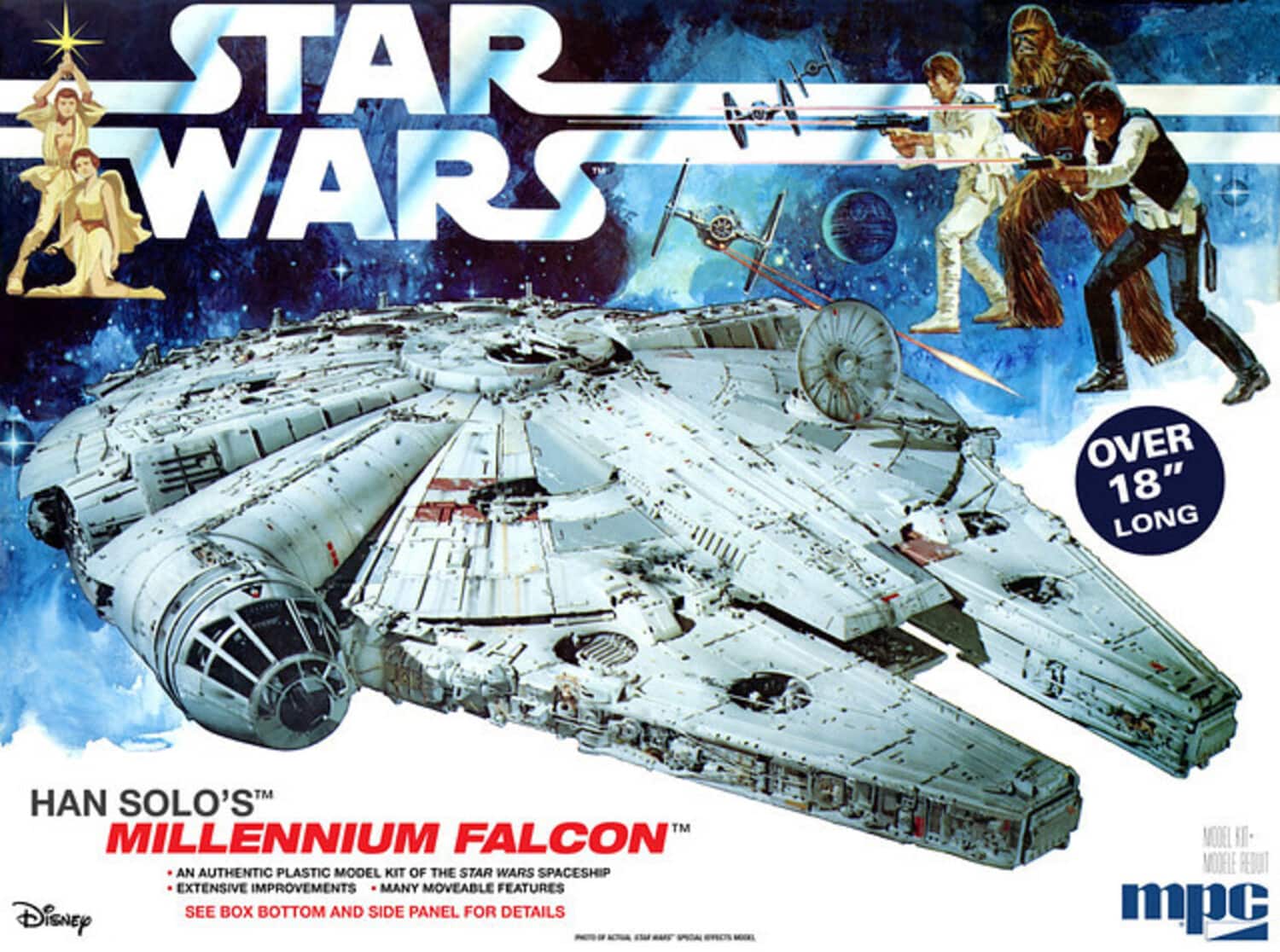 PopMarket - Star Wars: A New Hope Millennium Falcon MPC Model Kit - COLLECTIBLES - Multicolor