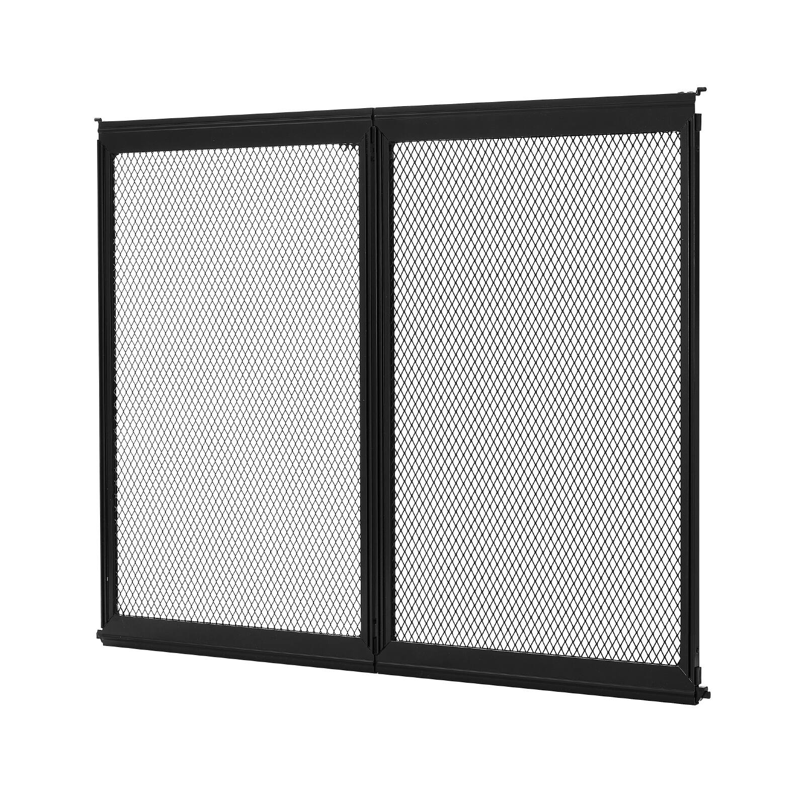 Alt View 5. VEVOR - RV Screen Door Protector, 24.5 x 20 inch Door Grille, Easy to Install and Disassemble - Black.