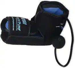 Thermophore - Ice It! Pump Cold & Compression Therapy Wrap - Foot and Ankle - Black