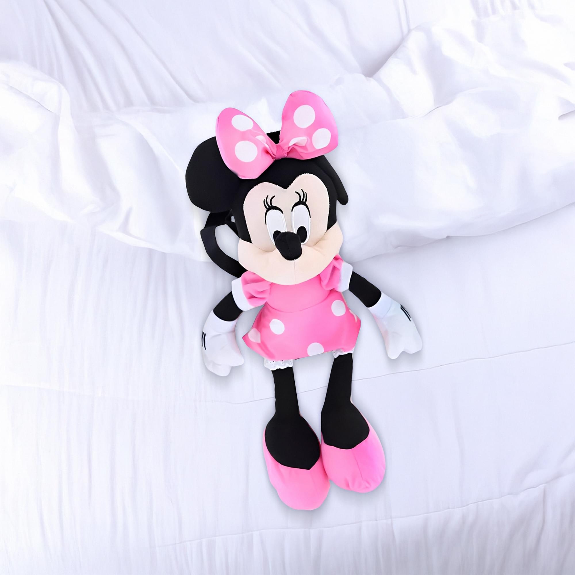 Alt View 2. Disney - Disney Minnie Mouse 15 Inch Plush Backpack - Black.