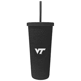 Logo Brands - Virginia Tech Hokies 24oz. Logo Studded Tumbler - Multicolor