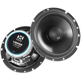NVX - VSP65 600W Peak (200W RMS) 6.5in V-Series 2-Way Coaxial Speakers with 25mm Silk Dome Tweeters