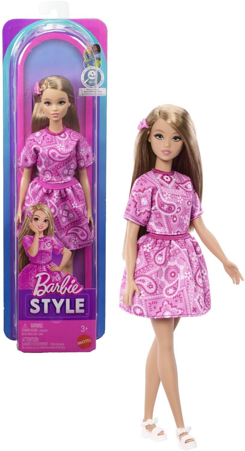 Barbie STYLE  
WARNING: CHOKING HAZARD - Small parts. Not for children under 3 years.  
ATTENTION MATTEL DANGER : ETOUFFEMENT - Petite pièce. Ne convient pas aux enfants de moins de 3 ans.
