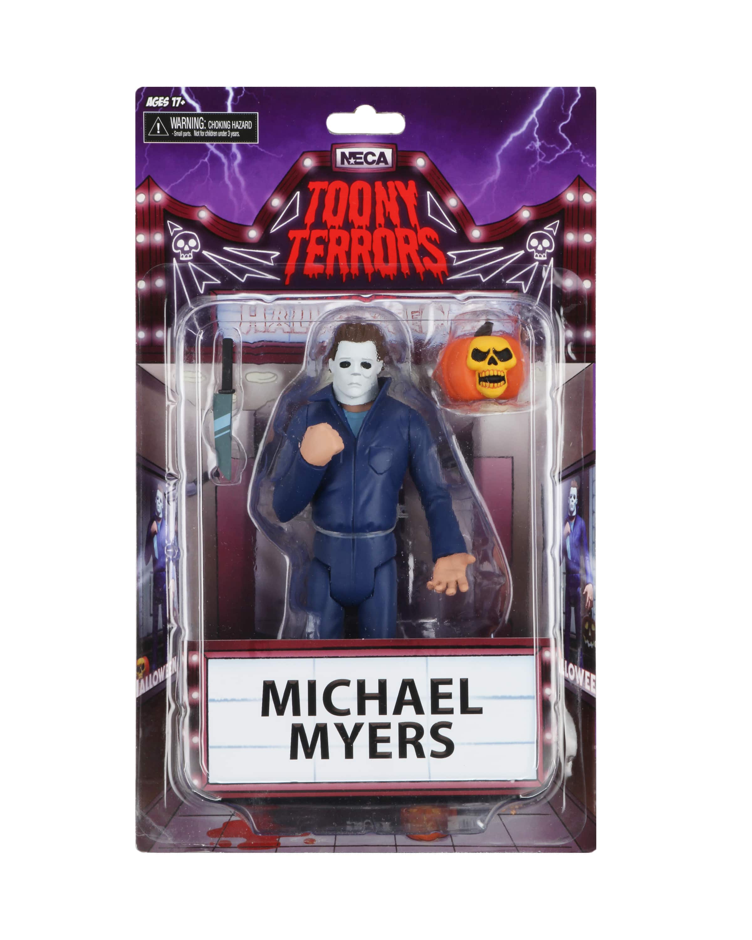 Angle. NECA - Toony Terrors - 6" Action Figure - Series- Michael Myers - Styles May Vary.