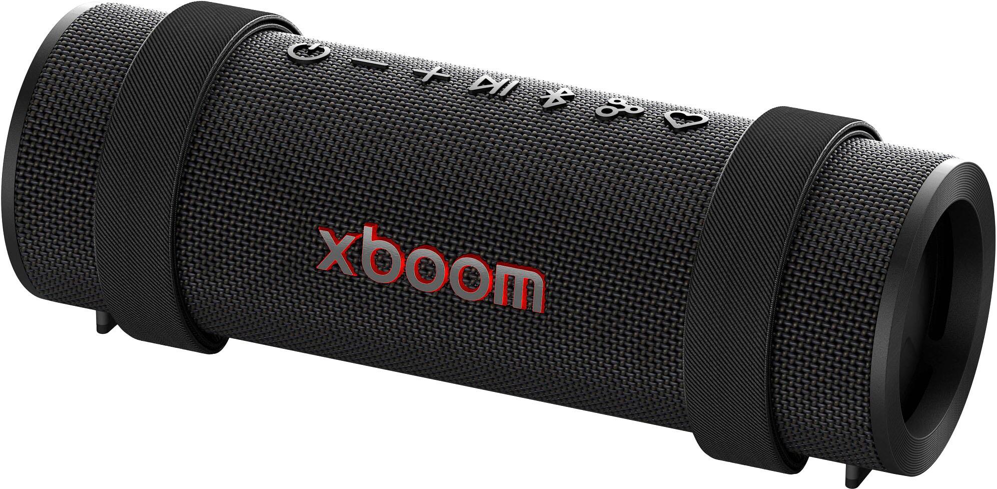 LG - xboom Grab Portable Bluetooth Speaker - Black