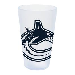 WinCraft - Vancouver Canucks 16oz. Icicle Silicone Pint Glass - Multicolor