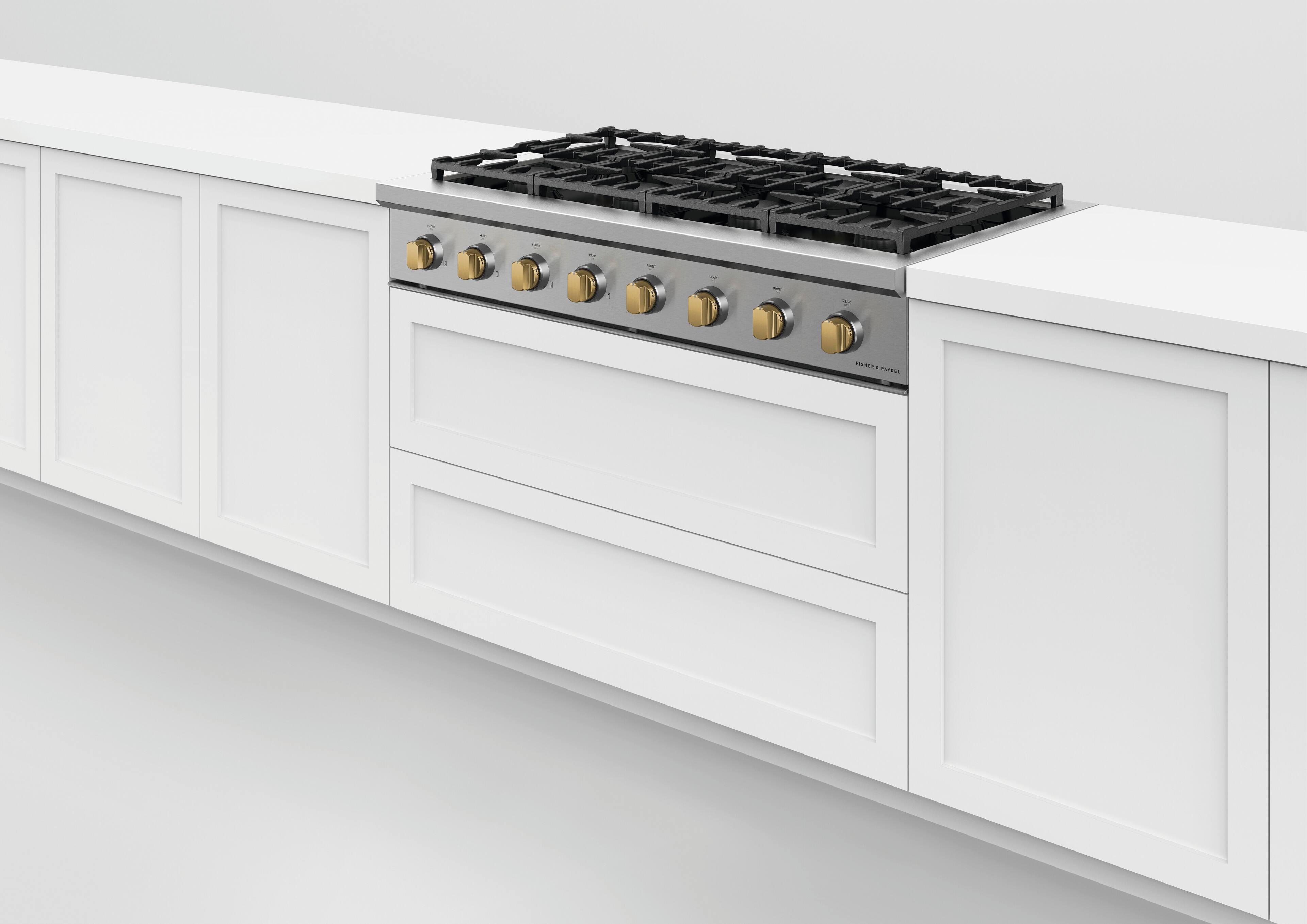 The text on the image reads "range top stove."