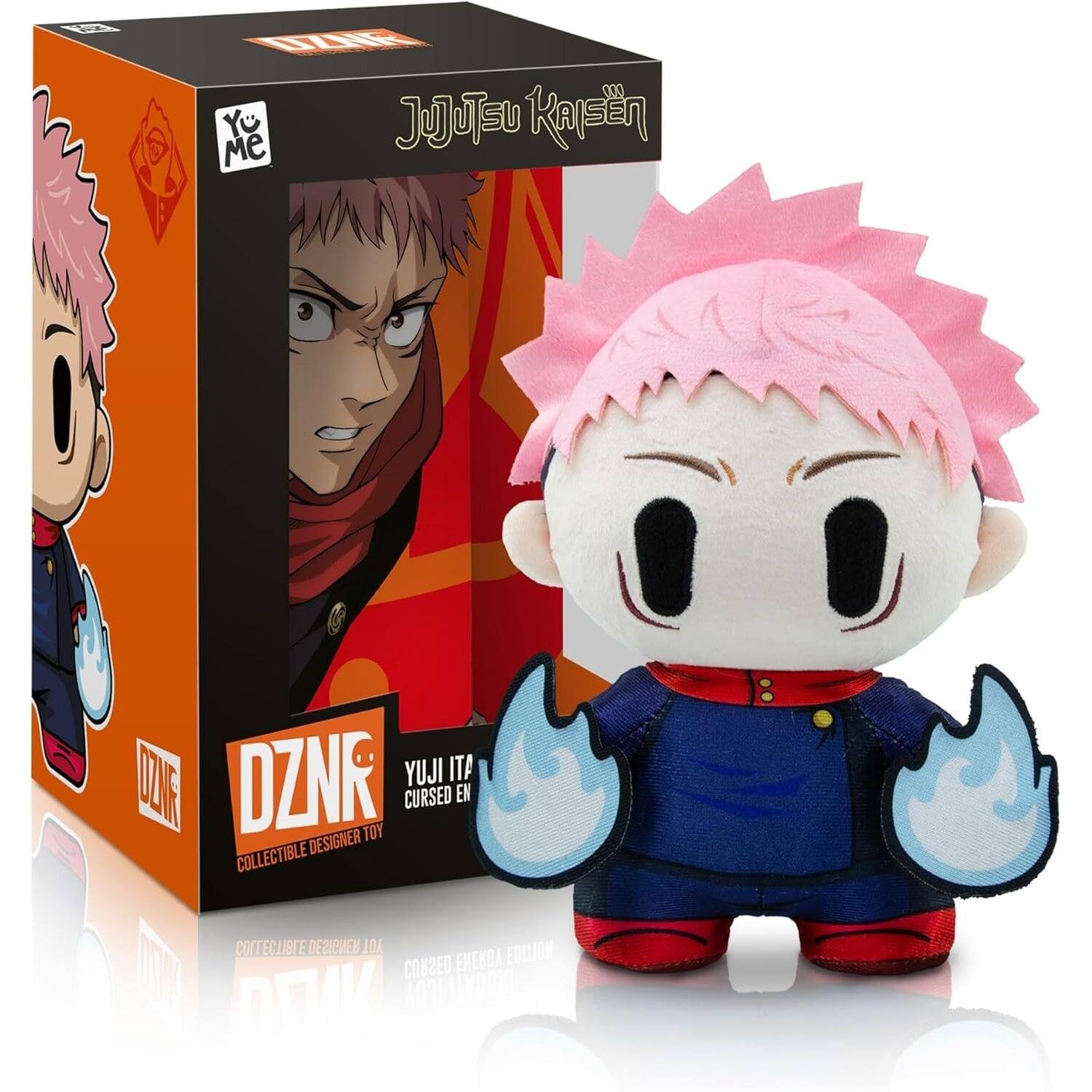 w! TPE Me Yu JUJUTSU KAISEN YUJI ITA O DZNR TOY CURSED EN DESIGNER COLLECTIBLE TOY