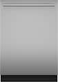 Thermador - Emerald 24" Top Control Smart Built-In Stainless Steel Tub Dishwasher with 3rd Rack and Masterpiece Handle, 48 dBA - Stainless Steel