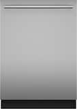 Thermador - Emerald 24" Top Control Smart Built-In Stainless Steel Tub Dishwasher with 3rd Rack and Masterpiece Handle, 48 dBA - Stainless Steel