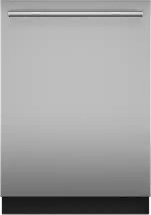 Front. Thermador - Emerald 24" Top Control Smart Built-In Stainless Steel Tub Dishwasher with 3rd Rack and Masterpiece Handle, 48 dBA - Stainless Steel.