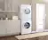Alt View 14. LG - 7.4 Cu. Ft. Ultra Large Stackable Smart Electric Dryer with AI Sensor Dry and LoDecibel Quiet Operation - White.