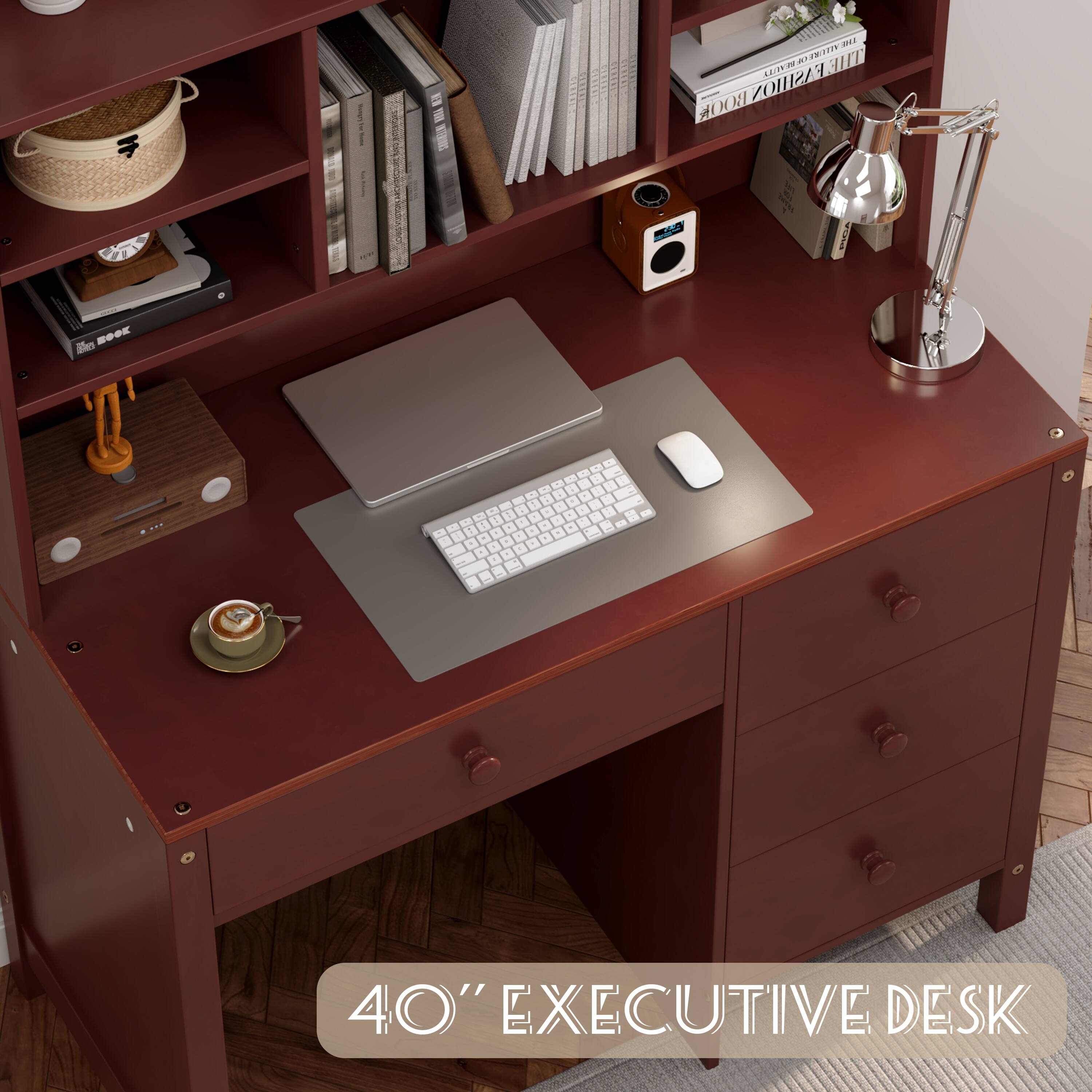 40" EXECUTIVE DESK