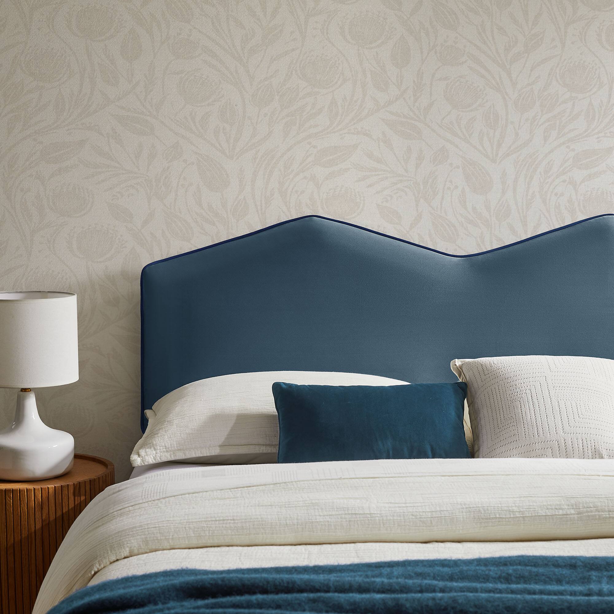 Alt View 1. Modway - Cosette Performance Velvet Headboard by Modway - Cadet Blue.