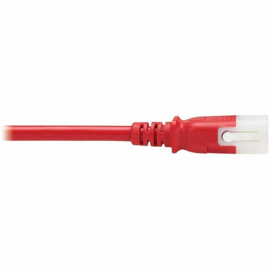 Alt View 6. Tripp Lite - TRIPP LITE Series PDU Power Cords C13 to P-Lock C14 Heavy-Duty 15A 250V 14 AWG 2 - Red.